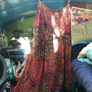 High low boho sundress